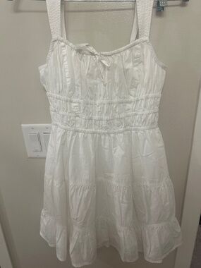White summer dress